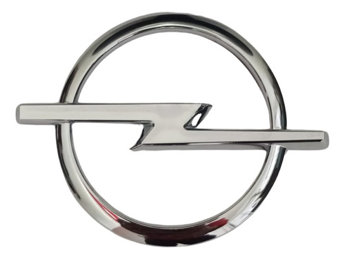 Emblema Opel Grande Cromado 10 Cm De Dimetro Autoadhesivo  Foto 5