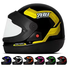 Capacete Pro Tork Fechado Automatico Sport Moto 788