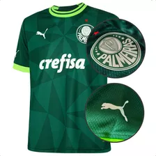 Camiseta Palmeiras Puma 1° Unif. Torcedor Home Jersey 