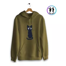 Poleron Canguro Hoodie Gata Luna Sailor Moon Cat Se5