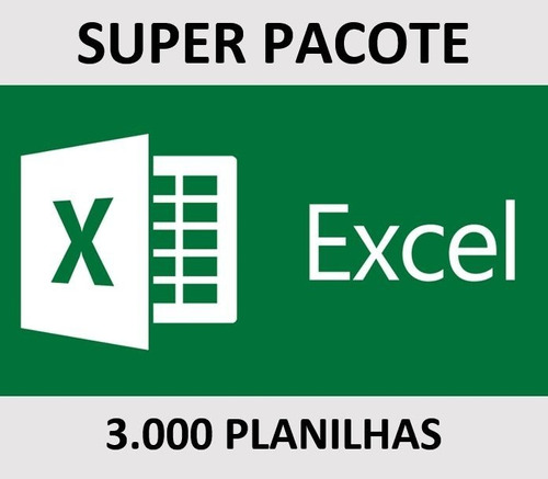 3000 Planilhas Excel Editáveis Frete Grátis à Venda Em Campinas São