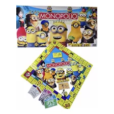 Monopolio Para Niños Juego De Mesa Personajes Animados