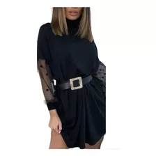 Vestido Lanilla Tul 