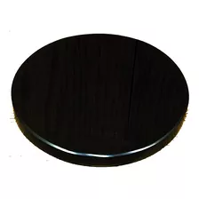 Full Espejo Circular De Obsidiana Negra Natural De 8 Cm