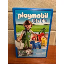 Playmobil 6411 Jogo De Tabuleiro Cachorros Com Veterinário