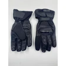 Guantes Para Moto Cuero Con Textil Ags Talle Xl