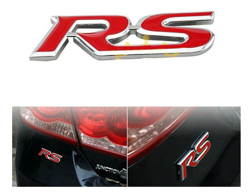 Logo Emblema Rs Tuning Racing Autos Autoadhesivo / Karvas Foto 2