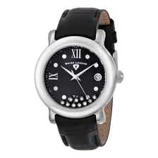 Reloj Mujer Swiss Legend 22388-01 Cuarzo Pulso Negro En