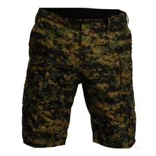 Bermuda Ripstop Cargo Camuflada Combate Ripstop Wardog