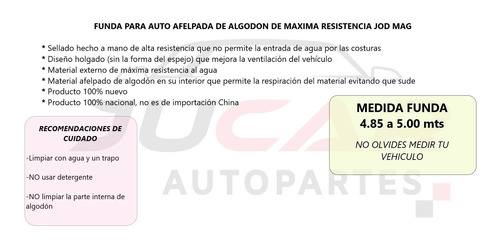 Funda De Auto Afelpada Jod Mag Mercedes Benz Clase Cls E Foto 6