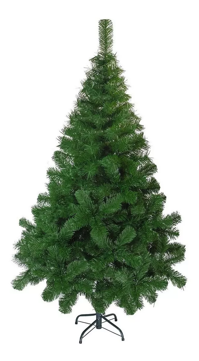 Árbol De Navidad Expreso Polar Tronador De Lujo 120cm Verde