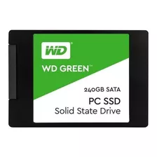 Disco Sólido Interno Western Digital Wd Green 240gb Verde