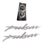 Emblemas Pulsar Ns 200 Completos Resina Negros Nissan Pulsar LX