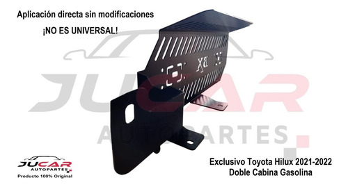 Protector Catalizador Toyota Hilux Doble Cabina 21-22 Bronx Foto 5