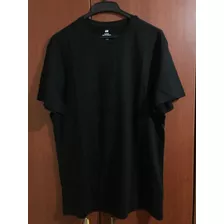 Camiseta Negra Manga Corta H&m