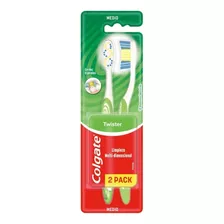 Cepillo Dental Colgate Plus Twister Fresh Medio 2 Un