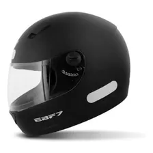 Capacete Fechado Ebf New 7 Preto Fosco 56 58 60