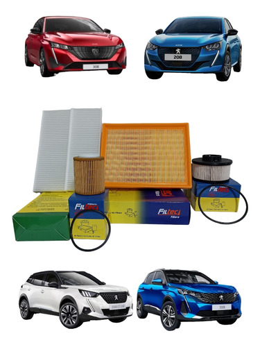 Kit Mantencin Peugeot 3008 -2008 - 308 - 208 1.5 Bluehdi Foto 2