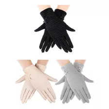 Boao 3 Pares De Guantes Para Mujer Con Lazo Y Proteccion Co