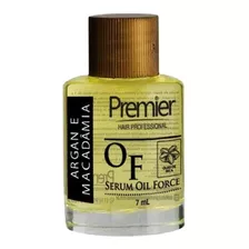 Óleo Serum Reparador De Cabelo Premier Argan Macadâmia 7ml