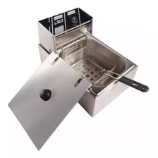 Fritadeira Industrial Elétrica Inox 6 Litros Estilo Progás