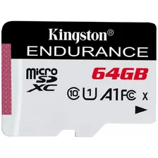 Memoria Microsd 64 Gb Kingston High Endurance Sdce/64gb
