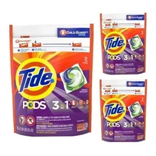 Detergente Tide Pods 3 En 1 X33