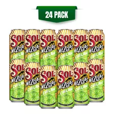 Cerveza Preparada Sol Chelada 24 Pack Lata 473 Ml