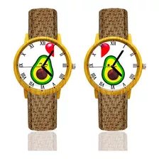 Reloj Pareja Mi Medio Aguacate + Estuche Dayoshop