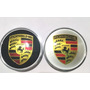 4 Emblemas Adhesivos Porsche 56mm + Tap Vlvulas