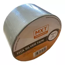 Fita Adesiva Silver Tape Multiuso 50mm X 10 Metros