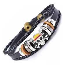 Pulsera One Peace Monkey D Luffy Calavera Pirata