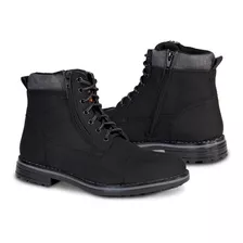 Bota Hombre Vestir Botin Caballero Pro Work 89730 Negro