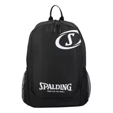 Mochila Logo Spalding Negro-blanco