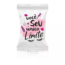 Balas De Frase Brinde Clientes Salão Cílios Unhas Micro 320g