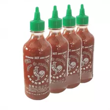 4x Molho De Pimenta Sriracha 481g