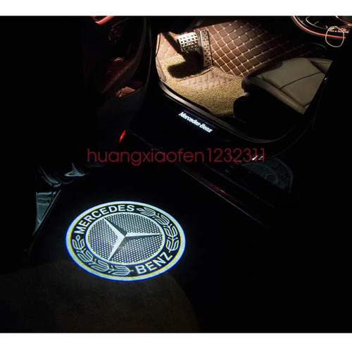 Luz Puertas Cortesia Tipo Mercedes Benz X2 Mer-15 Foto 8