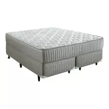 Sommier King Size Alta Gama 2.00 Mts Premium Somier Color Gris