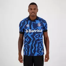 Camisa Grêmio Torcedor 10 Oficial 3 Umbro 2021 2022 Classic 