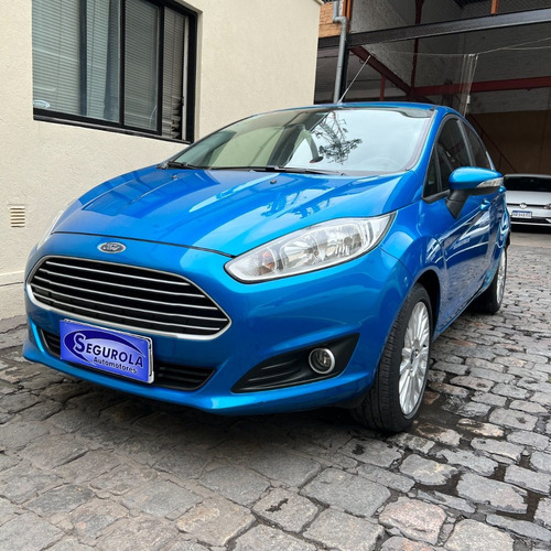 Ford Fiesta Se 2016 Azul