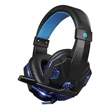 Auriculares Para Juegos Con Micrófono Y Led Para Pc