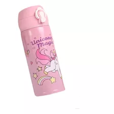 Termo De Acero Inoxidable Botella Unicornio 500 Ml