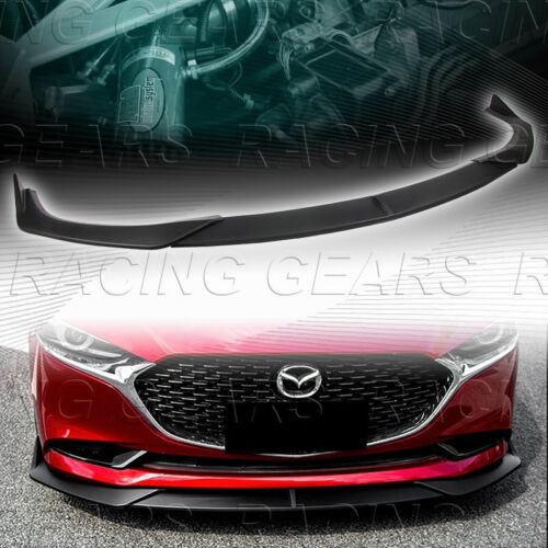 Fit 2019-2023 Mazda3 Mazda 3 Jdm Matt Black Front Bumper Mmi Foto 5