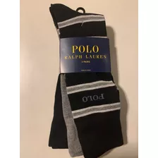 Kit 3 Meias Importada Polo Ralph Lauren Masculina Original