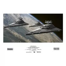 Afiche 48 X 33 Cm Star Wars Destructores Estelares