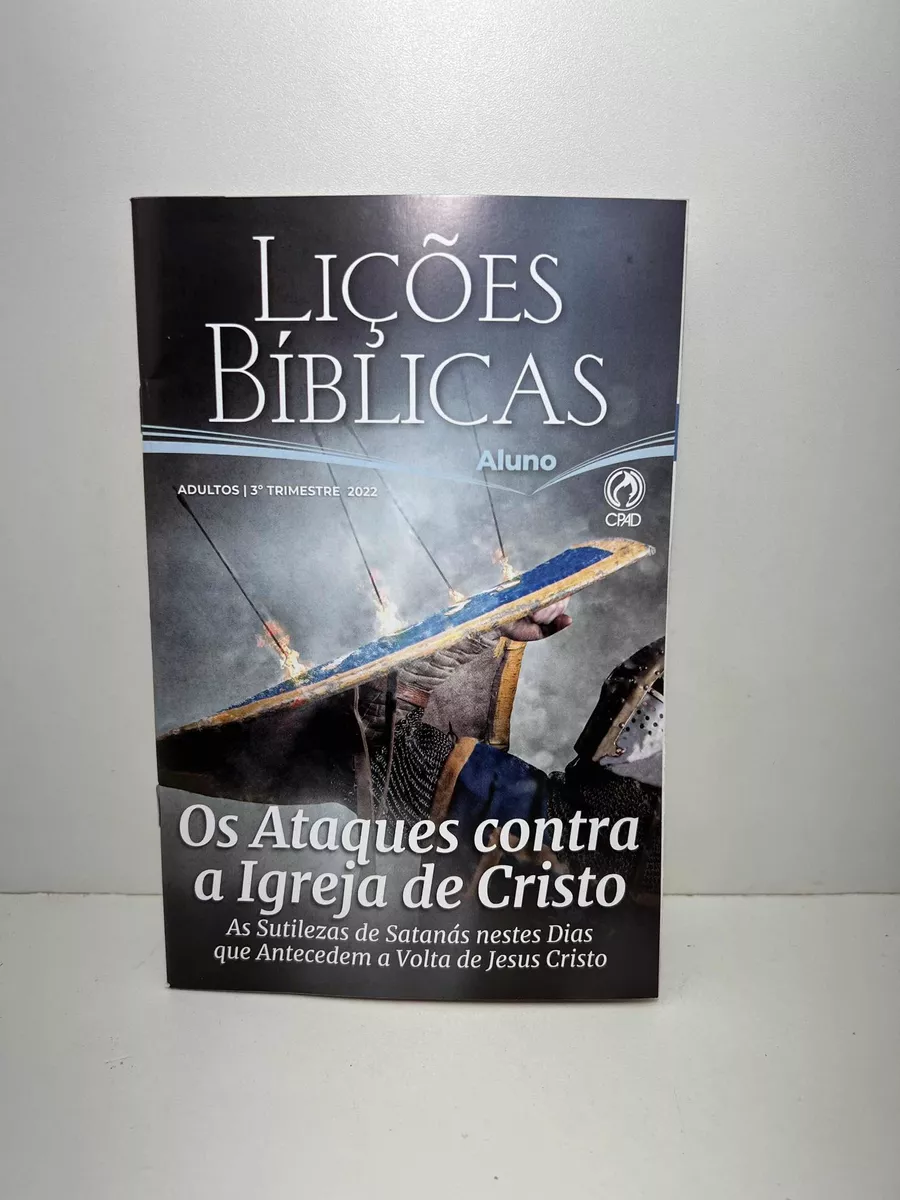 Revista Lições Bíblicas Adulto Aluno Escola Dominical