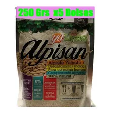 Alpiste Consumo Humano Polvo 5 Bolsas 5x250gr. Reduce Grasas Sabor Natural / 1,25 Kilos