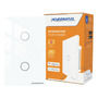 Interruptor Inteligente Zigbee Novadigital 2 Teclas Botões Touch Tuya Smart Life Alexa Google Bivolt 127v 220v Parede 4x2 Automação Branco 10 A