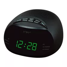 Radio Reloj Led Con Despertador Vst-901