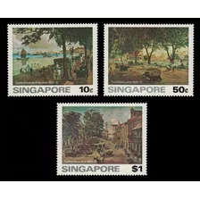 Arte - Pintura - Singapur - Serie Mint - Yv 253-255